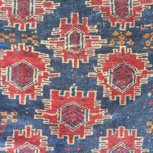 2x5 Afghan Rug, Vintage Rug, Turkish Rug, Small Rug, Boho shops Rug, Mini Rug, Hand Knotted Oushak Design Home Decor Rug, 150 x 70 cm FREE SHIP