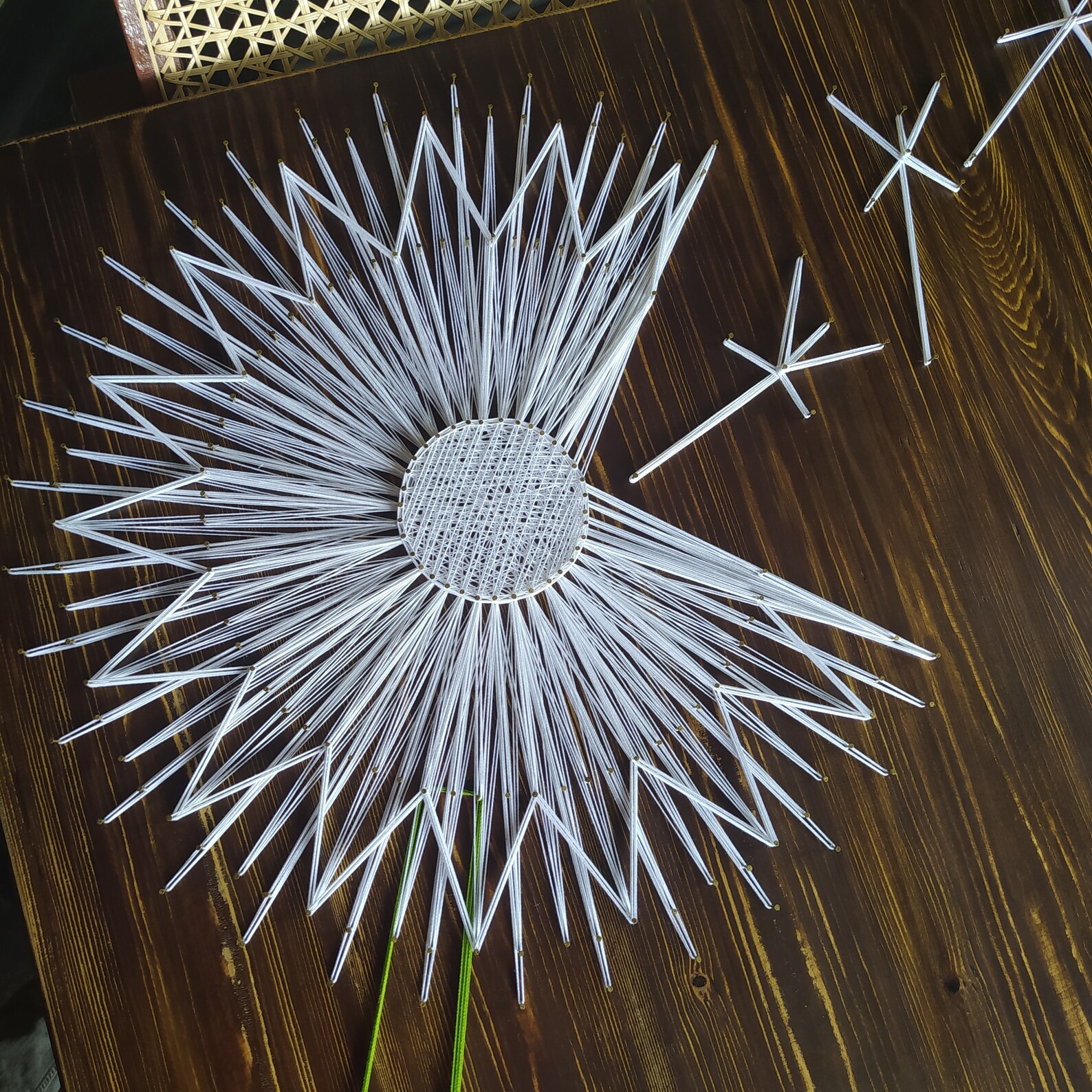 Dandelion String Art, Wall Décor, String Art, Perfect for Home Space Etsy