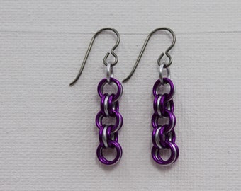 Alternate Link Chainmail Earring
