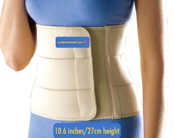 Abdominal support belt Hernia Support Back & Stomach Compression binder 8 or 10 inches wide Posture breathable Pre and post surgery