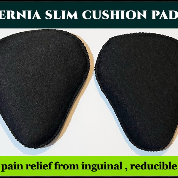 Black Hernia Support Belt Pad underwear & Boxers with Pockets Right or Left UK