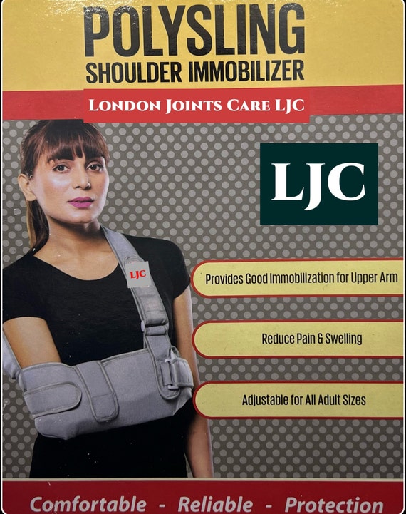 Arm Sling With Thumb Support, Dislocated Shoulder Sling For Broken Arm Immobilizer Wrist Elbow | UK