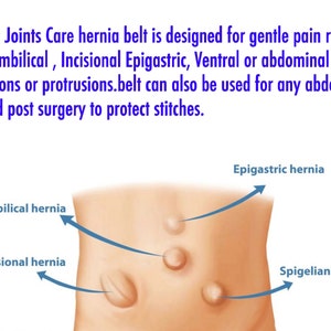 Cinturón de soporte para hernia umbilical 6 u 8 pulgadas de ancho Carpeta abdominal y costillas Braguero para ombligo Transpirable Pre y poscirugía NHS UK imagen 3