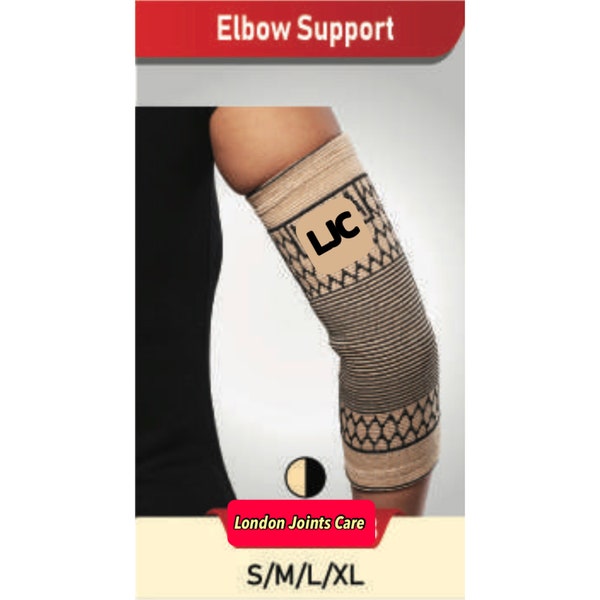 Elbow Support Compression Sleeve Socks Joints Pain Arthritis Sports Single UK