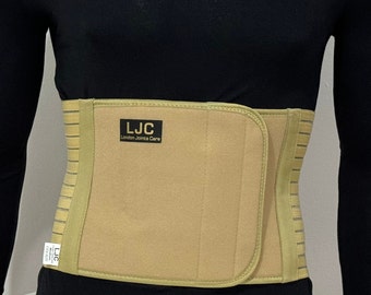 Umbilical Hernia Support Belt without pocket 8 inches wide Abdominal & back Compression brace Navel Truss Breathable NHS UK