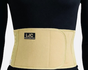 Umbilical Hernia Belt 6 or 8 inches wide Abdominal & Ribs Binder Navel Truss Pre and Post surgery