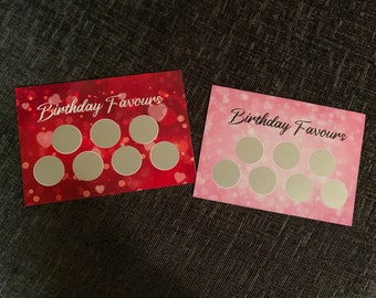 Bons pour chambre à coucher Cartes à gratter personnalisées pour adultes, faveurs sexuelles, cadeaux d'anniversaire, match 3 à gagner et cartes perdues Sexy Fun Mature