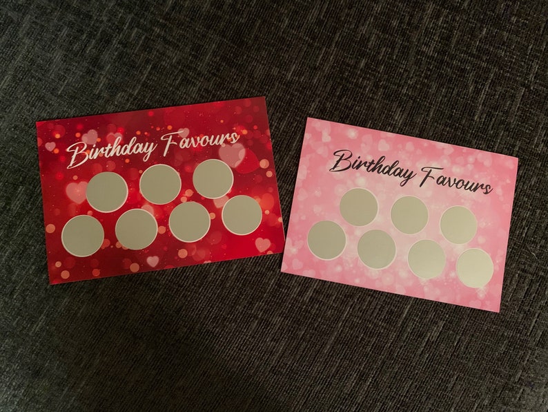 Cartes à gratter personnalisées pour adultes, faveurs sexuelles, cadeaux d'anniversaire & Match 3 pour GAGNER Idée cadeau BDSM DDLG Dom Sub Jeux sexuels cocu Mature image 1