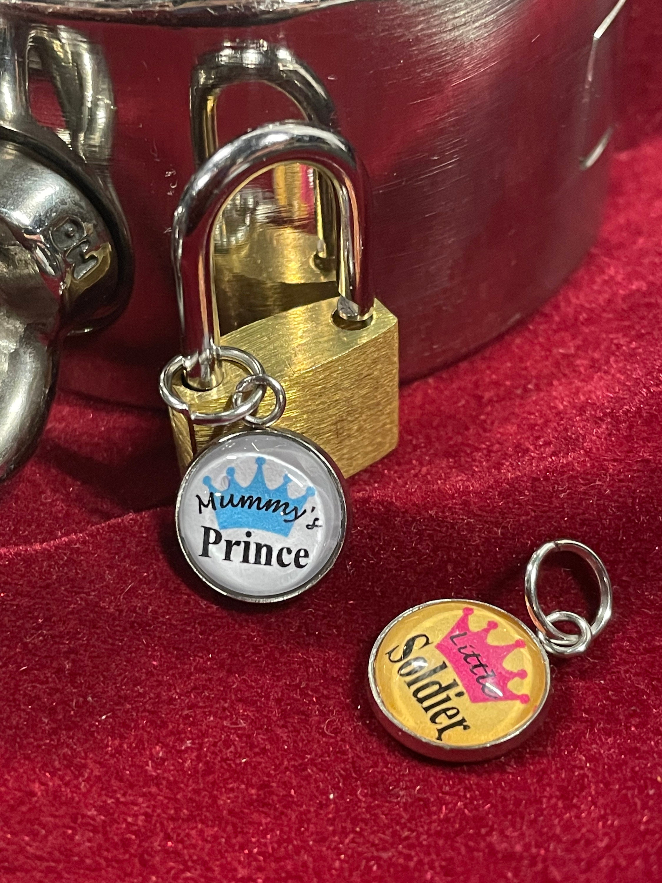 BDSM Personalised Mummys Prince Lock for Sub Chastity