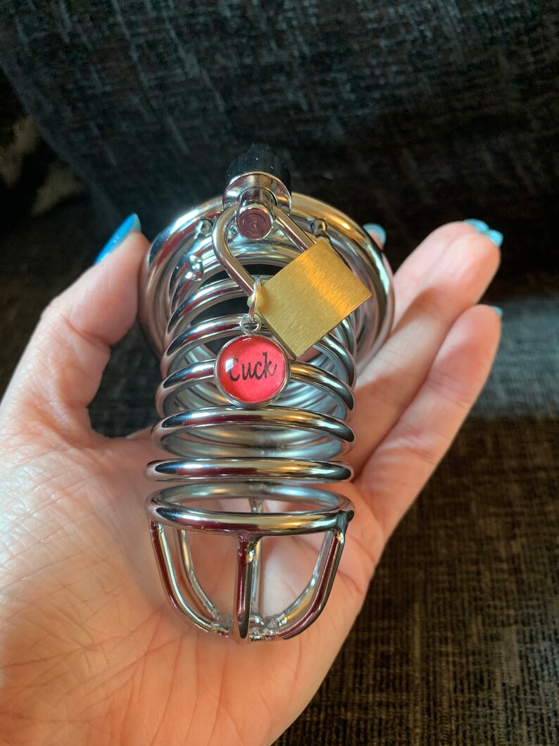 BDSM Personalised Property of Lock for Sub Chastity Belt Cock - Etsy