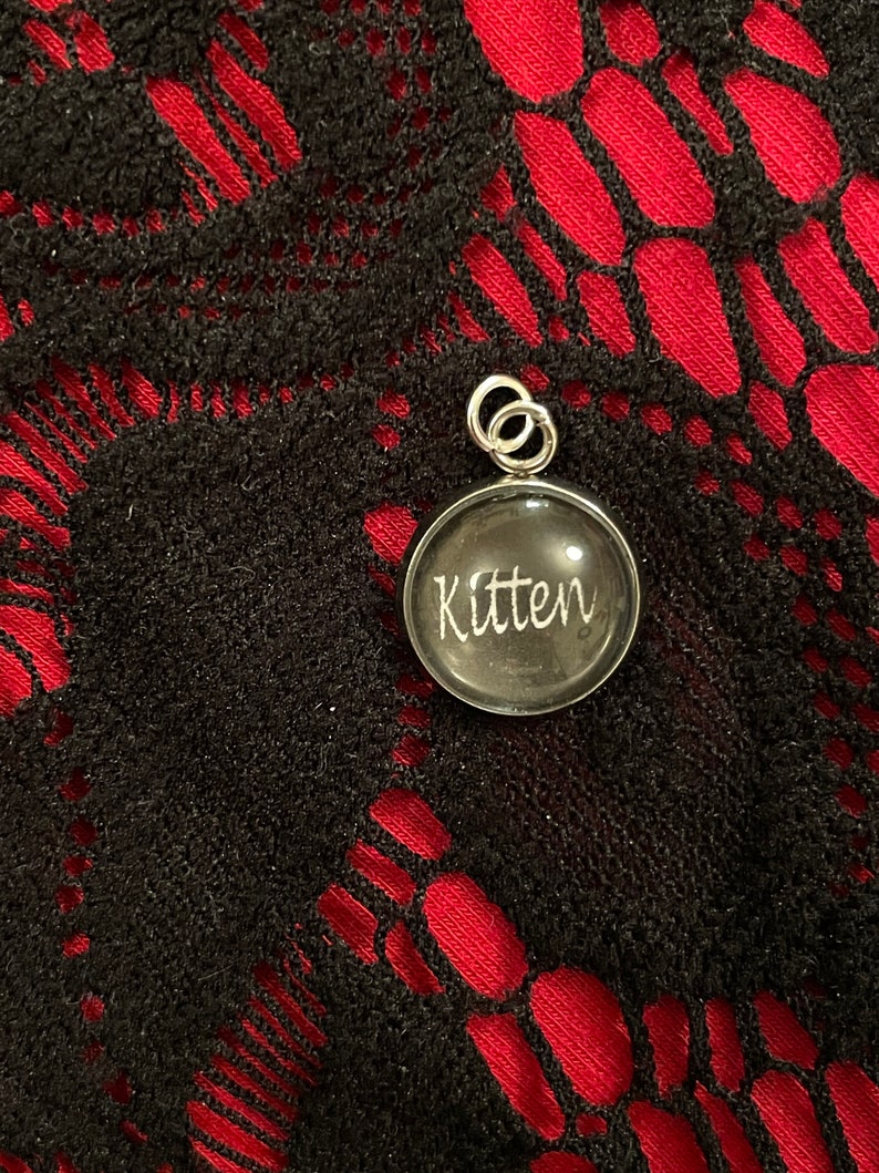 Small Personalised BDSM Pendant for Necklace or Bracelet Daddy/'s Girl Property of Sir Mistress Slave jewelry