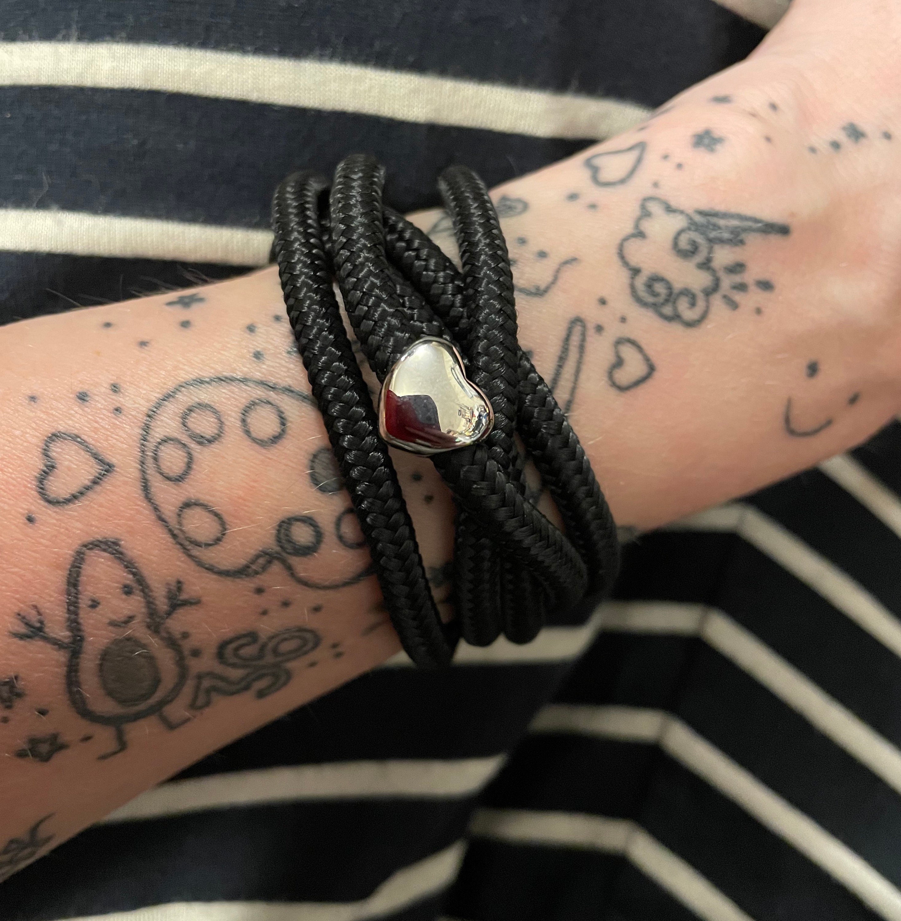 BDSM Impact Play Love Hurts Bracelet for Sub Dom DDLG Cuck picture photo