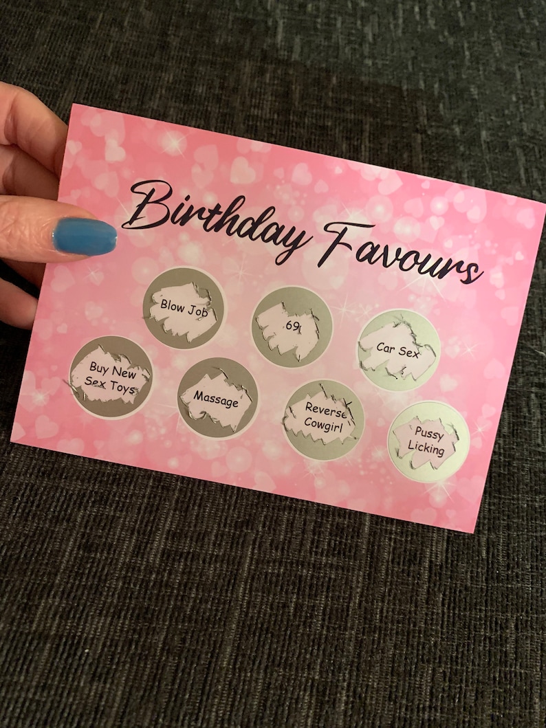 Cartes à gratter personnalisées pour adultes, faveurs sexuelles, cadeaux d'anniversaire & Match 3 pour GAGNER Idée cadeau BDSM DDLG Dom Sub Jeux sexuels cocu Mature image 7