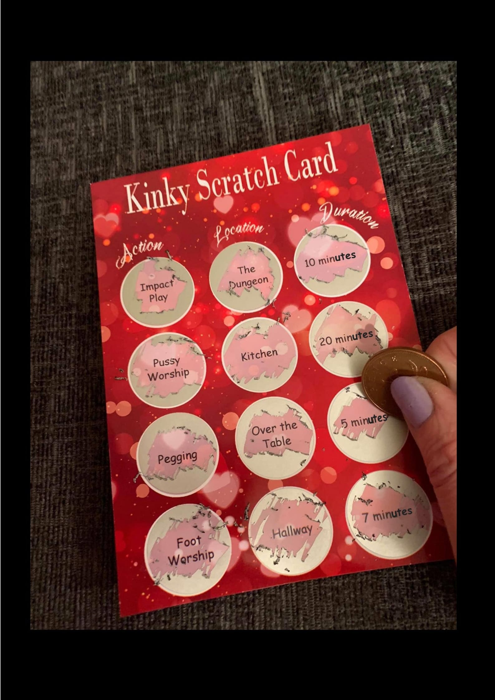 Personalisierte BDSM Kinky Scratch Karten Sexy Gefälligkeiten | Etsy Personalisierte BDSM Kinky Scratch Karten Sexy Gefälligkeiten | Etsy