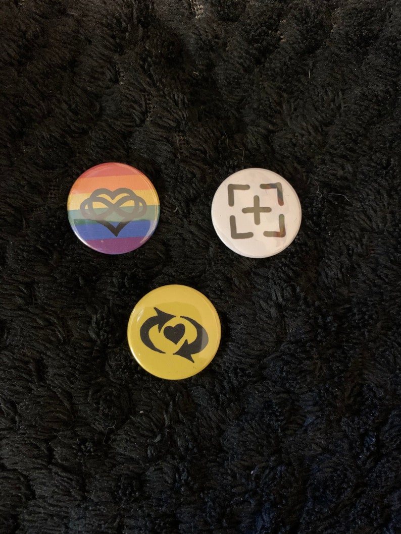 Dom Sub Owned Unowned Switch Polyamory Little Badge 25mm BDSM | Etsy