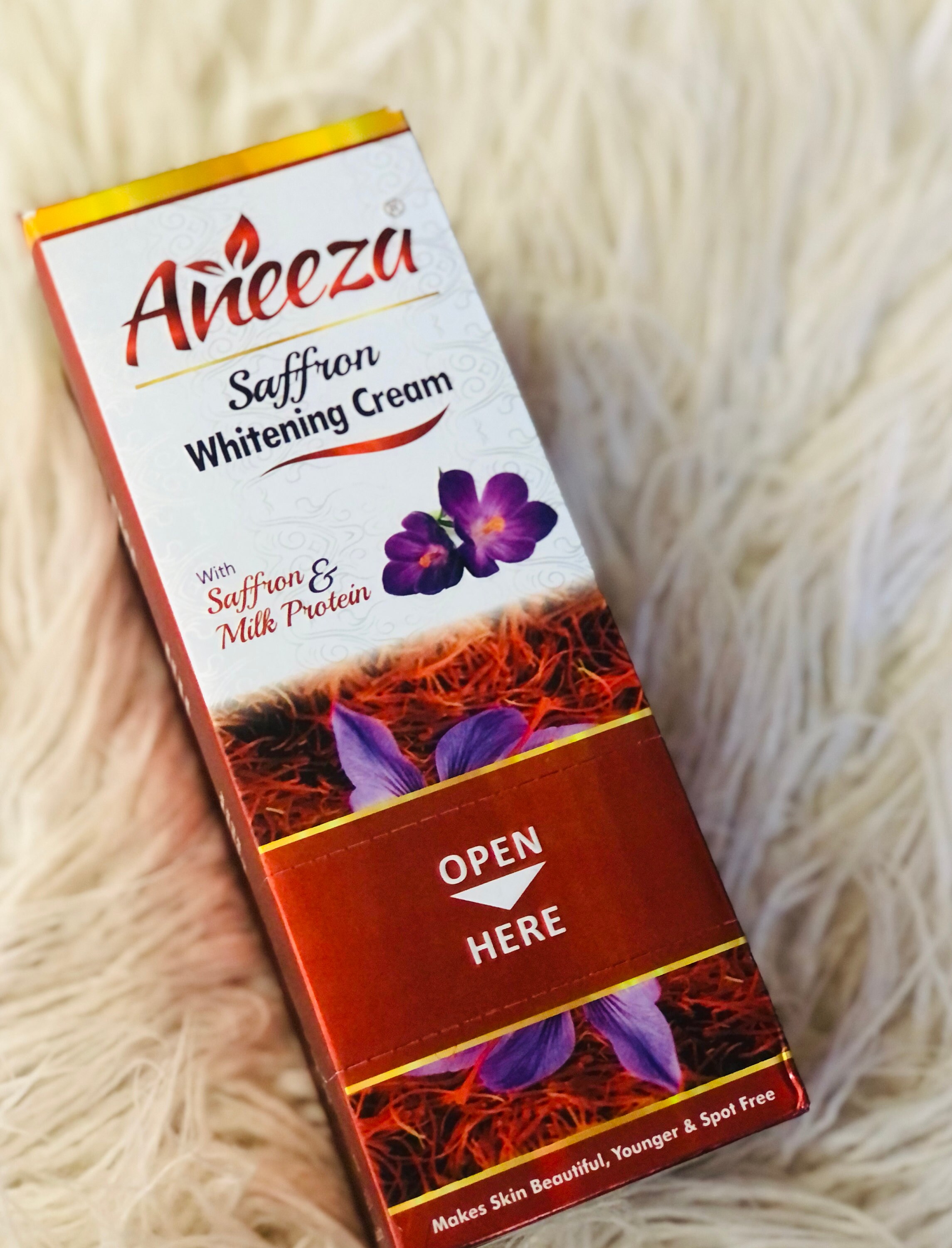 Aneeza Saffron Herbal Whitening Cream Etsy