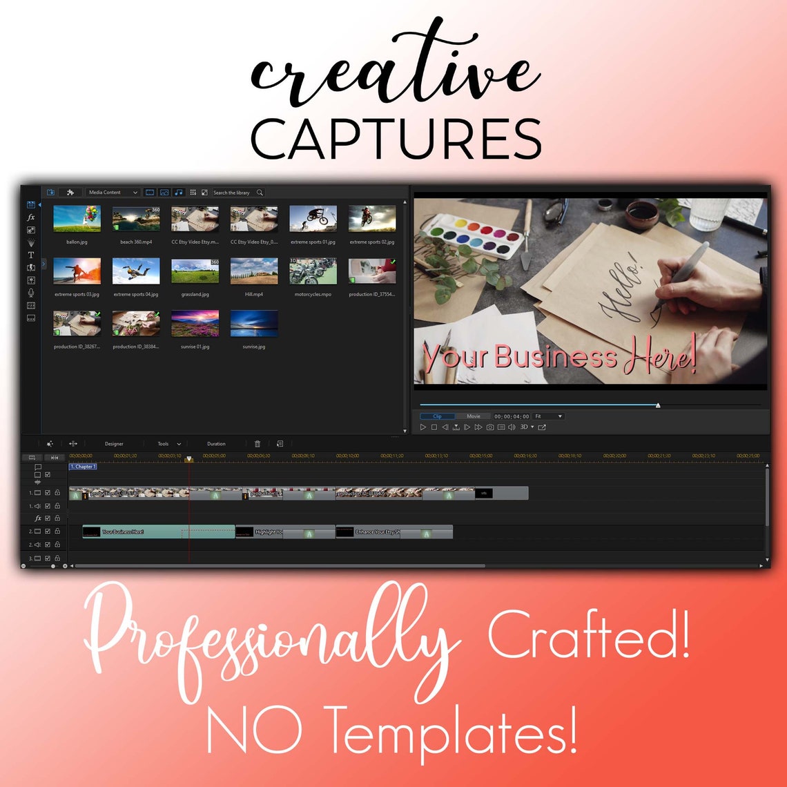 Etsy Shop Video Etsy Marketing Video, Etsy Listing Video, Business Promotion, Customize to Drive