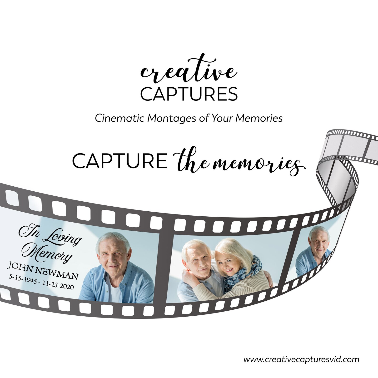 Memorial Photo & Video Montage Slideshows Funeral Tribute Etsy