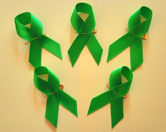 Mental health awareness ribbons