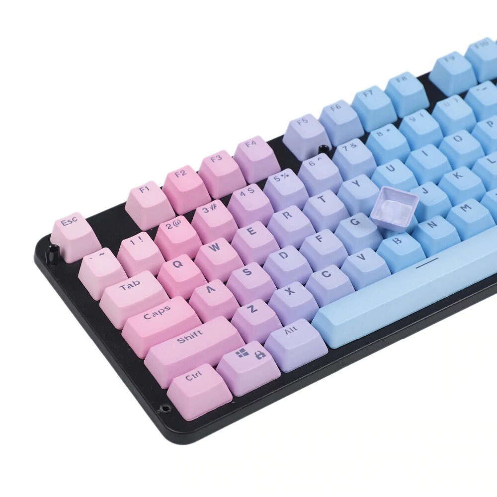 Pastel Rainbow Keycaps and other designs 104 Keyboard Caps Etsy