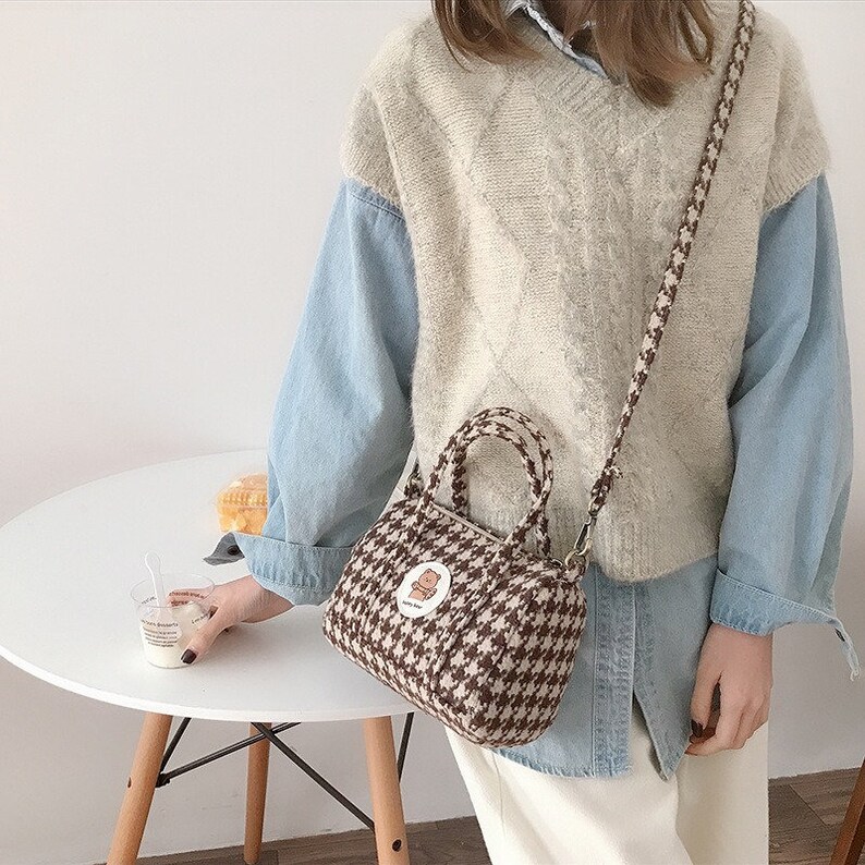 Cute Bear Shoulder Bag Small Handbag Cute Crossbody Bags Etsy