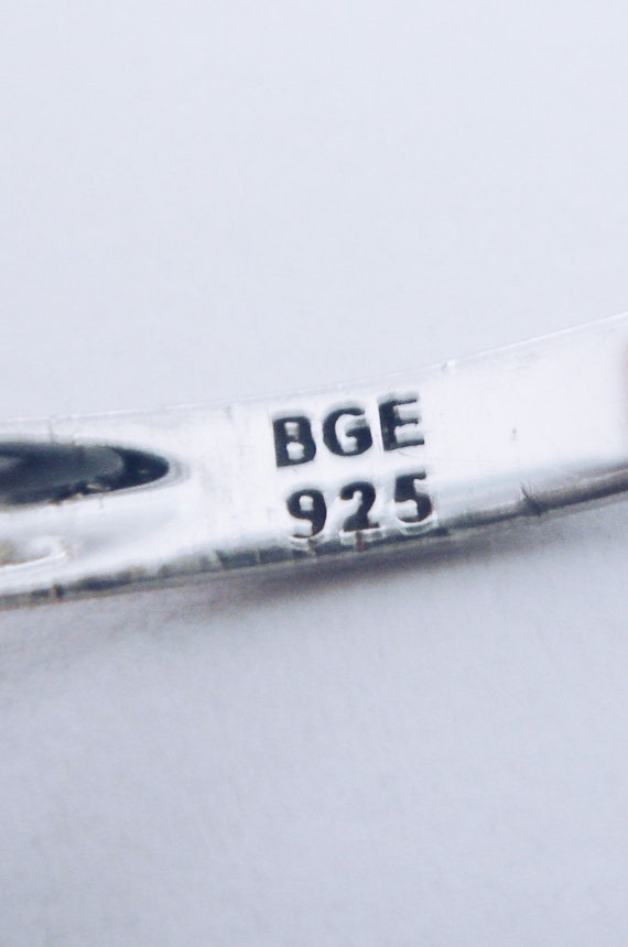 Diamonds!  Solid .925 Sterling Silver .84 ct. Mys… - image 5