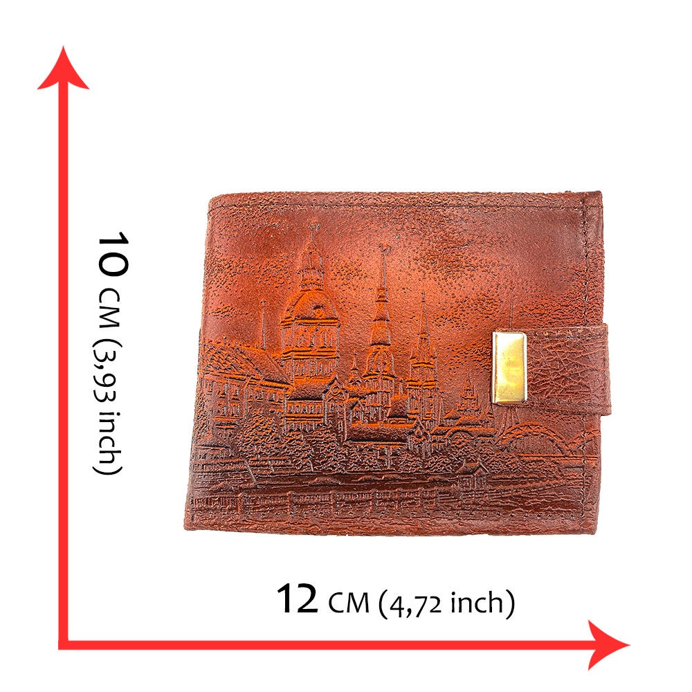 Handmade Genuine Leather Wallet 2673 Etsy