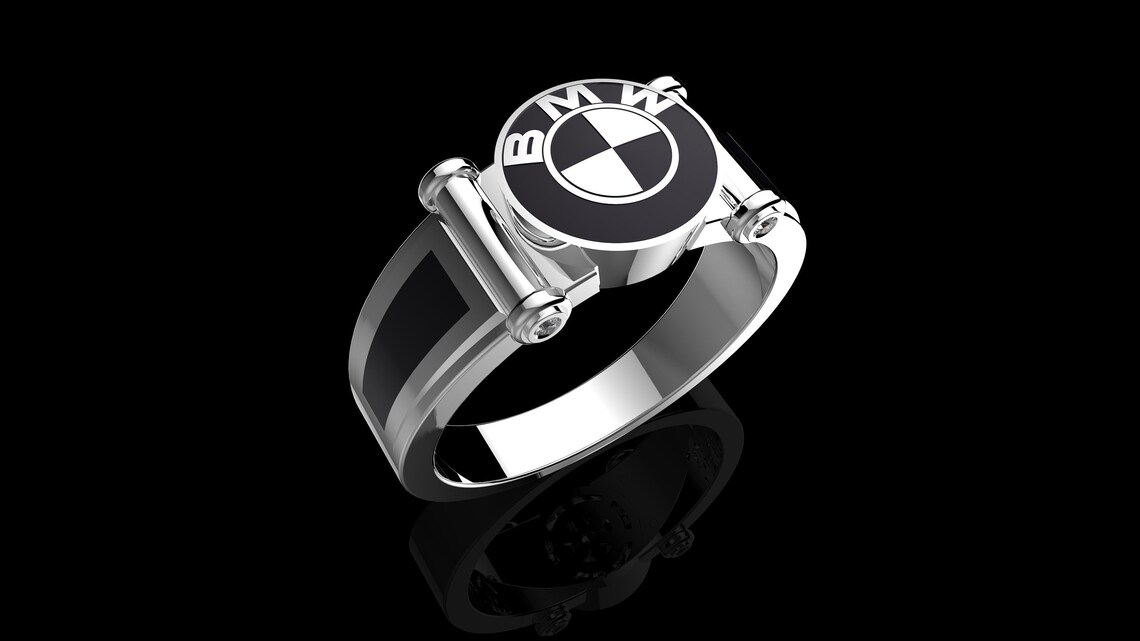 BMW Ring Silver BMW Ring Car accessories Man woman car Etsy