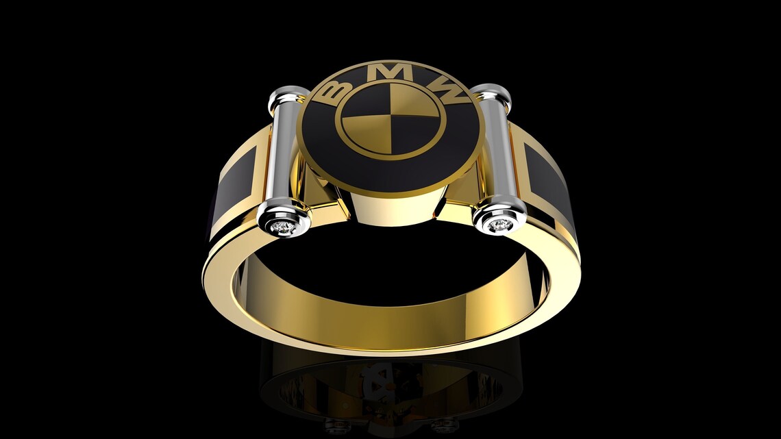 BMW Ring Silver BMW Ring Car accessories Man woman car Etsy