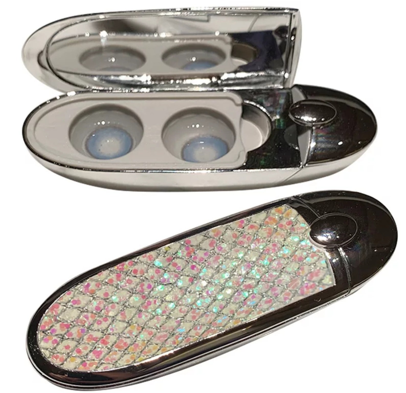 Contact Lens Case Contact Lenses Travel Kit Box Etsy