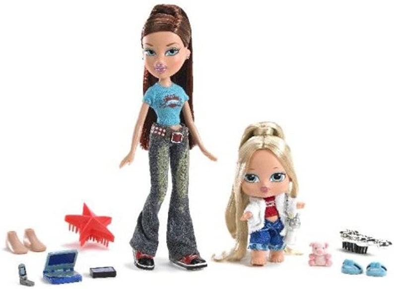 Bratz Collectible Rare Doll 2001 MGA, Clothes, Rare Bratz Doll With a Small Sister Etsy