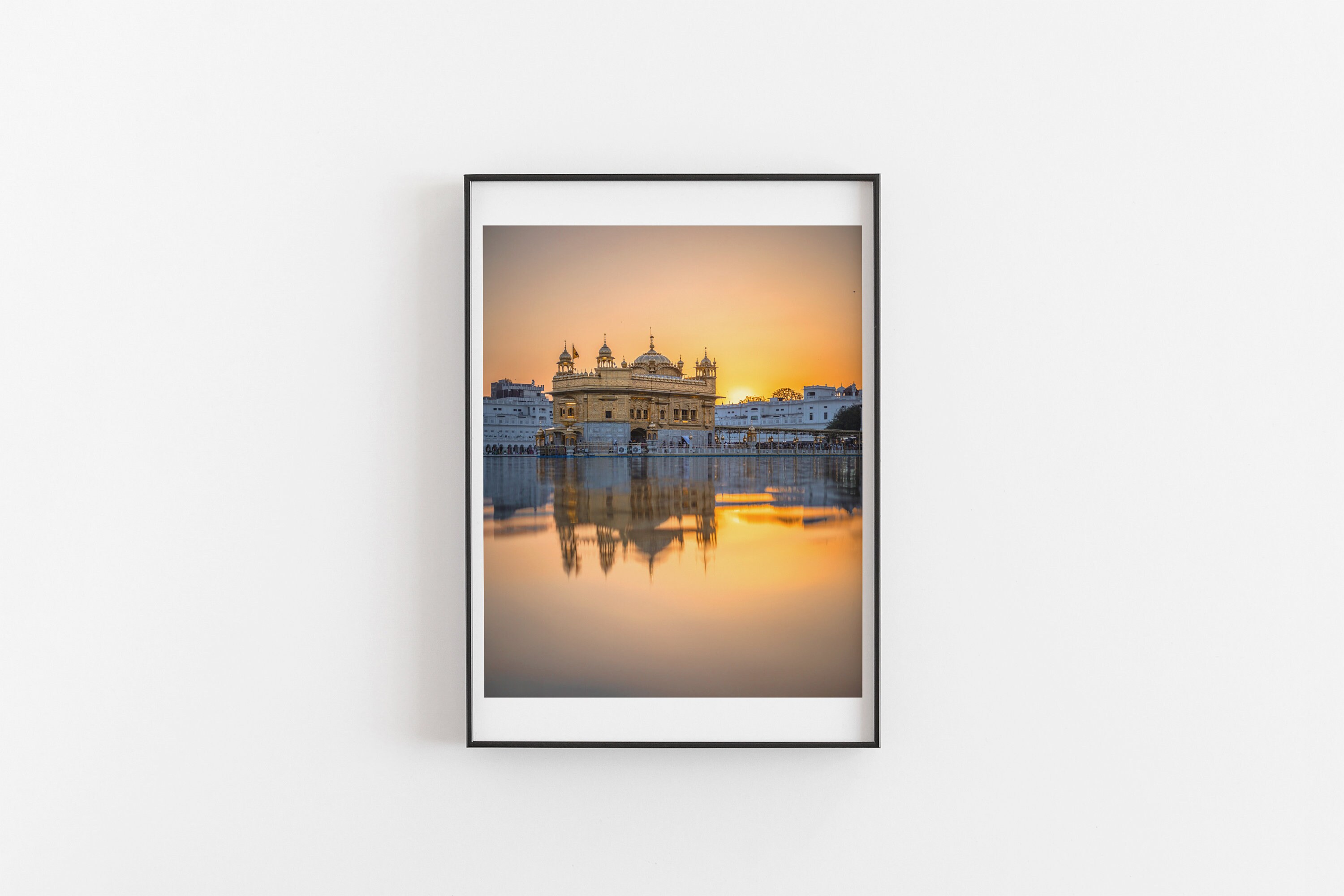 Sunset at the Golden Temple Travel Photography Punjab | Etsy UK
