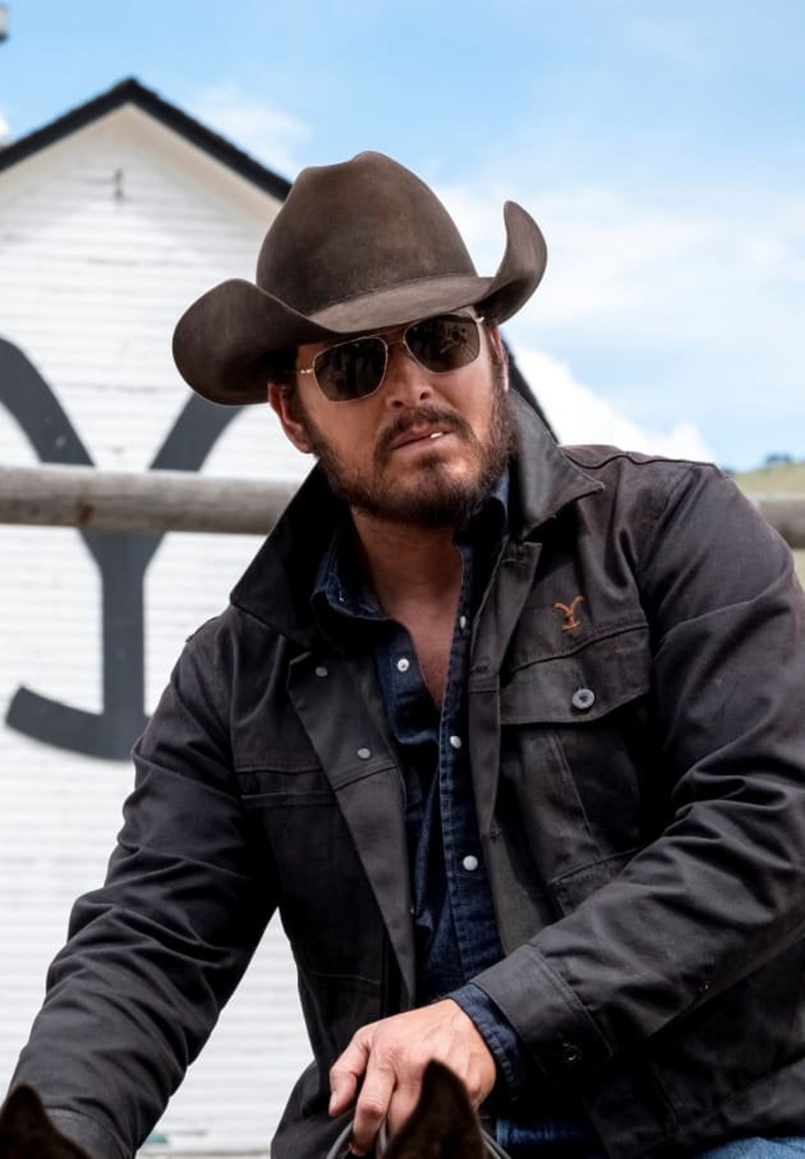 Cole Hauser as RIP in Yellowstone Unsigned 8X10 Photo | Etsy