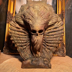 Cthulhu relic Vahrevd - Original Cthulhu Statue, Dark Fantasy Art, Handmade Sculptures, Unique Lovecraft, Elder Gods