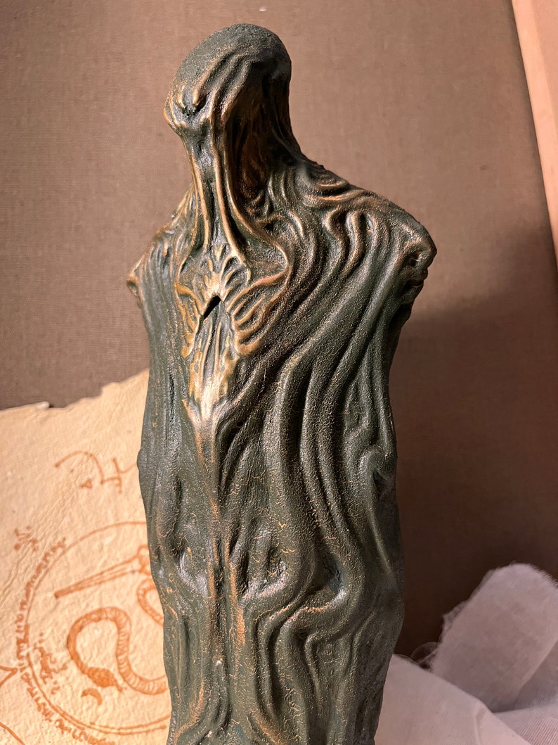 Original Cthulhu Statue Dark Fantasy Art Handmade Etsy