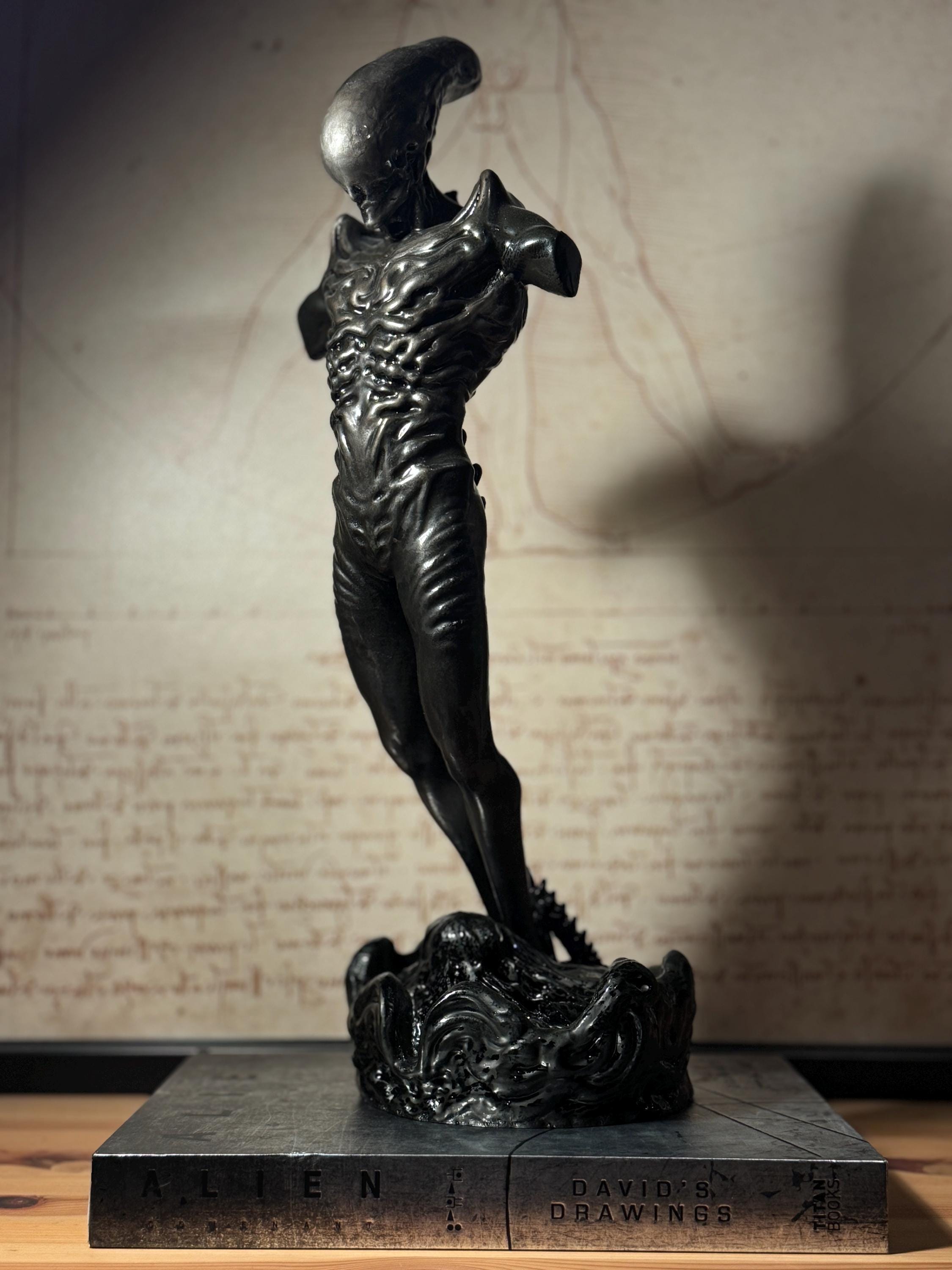 エイリアンギーガー風デザインオブジェ エイリアンギーガー風デザイン