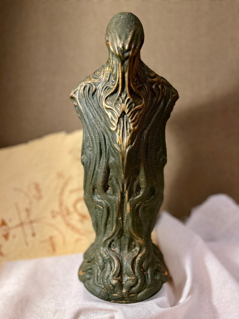 Original Cthulhu Statue Dark Fantasy Art Handmade Etsy
