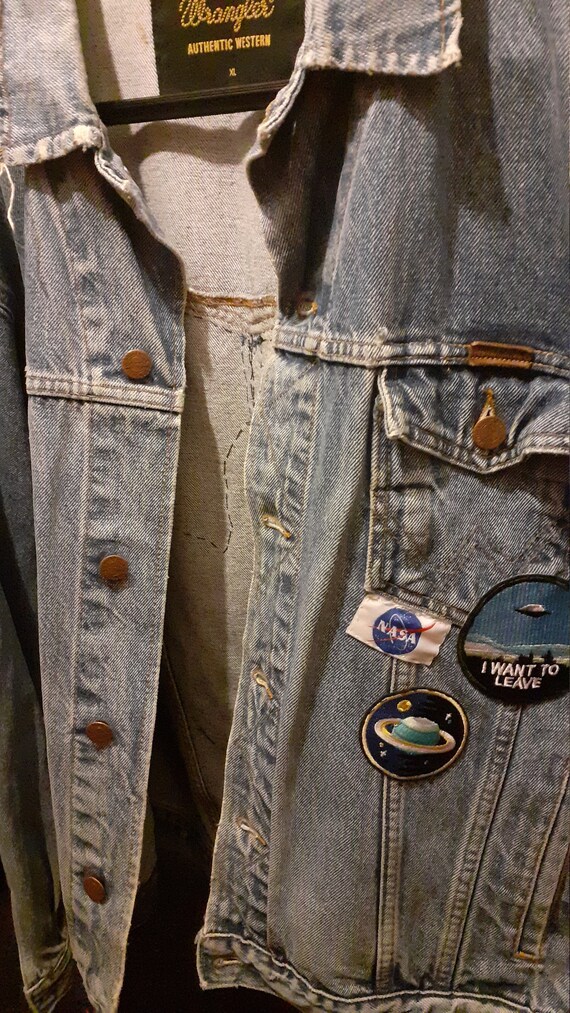 Nasa jean jacket sale