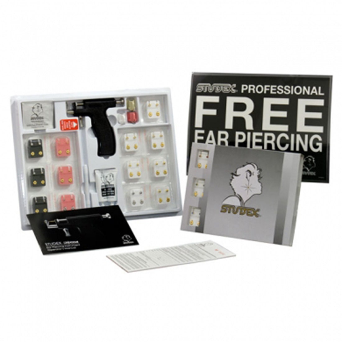 Studex Universal Ear Piercing Instrument Kit met 13 pairs oor Etsy