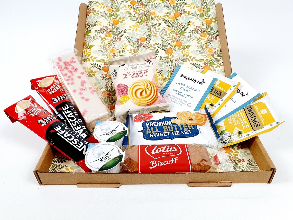 Afternoon Tea Luxury Letterbox Gift with personalised Etsy