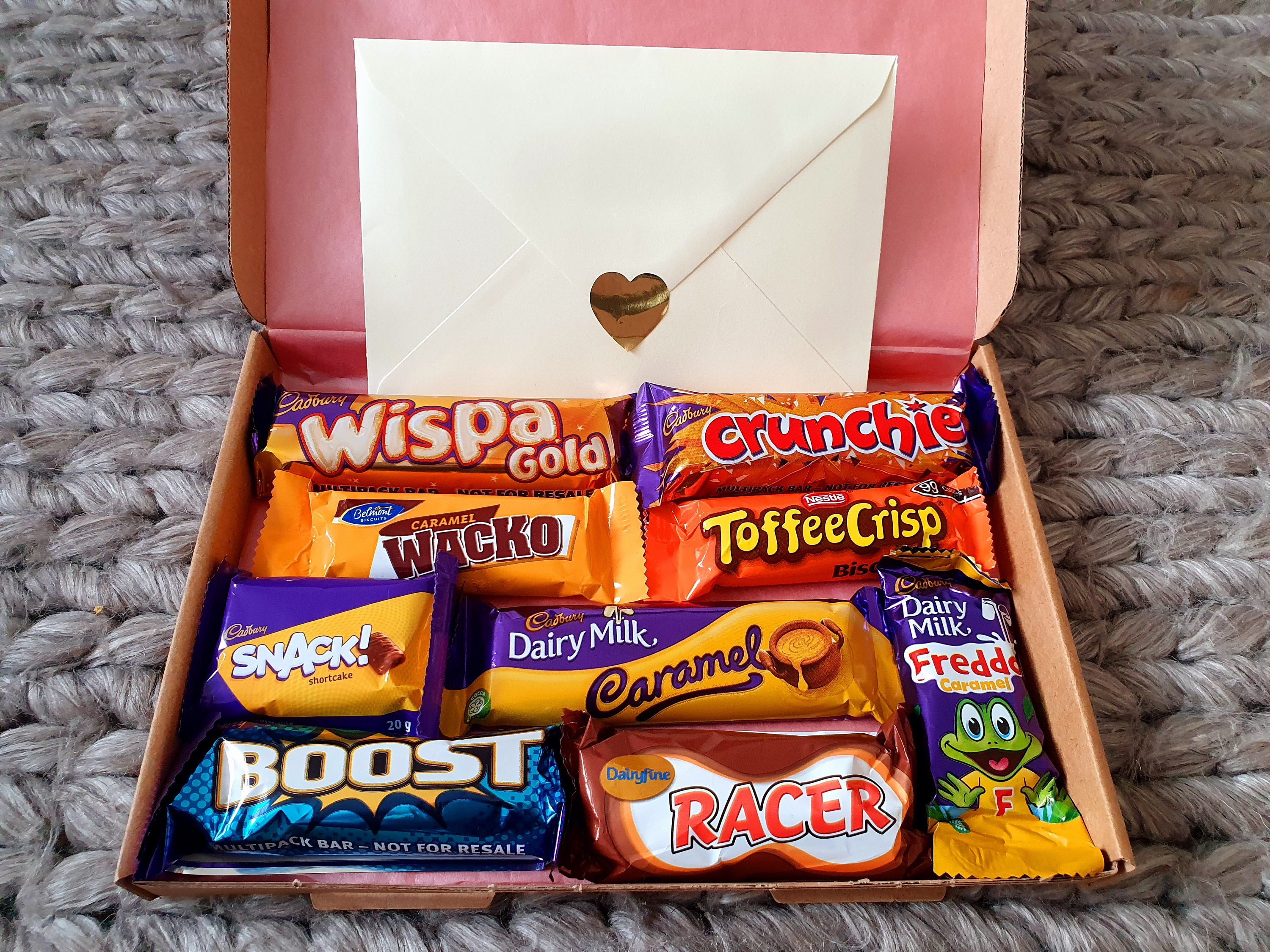 Caramels Lovers Dream Chocolate Gift Box Cesta de chocolate Etsy España