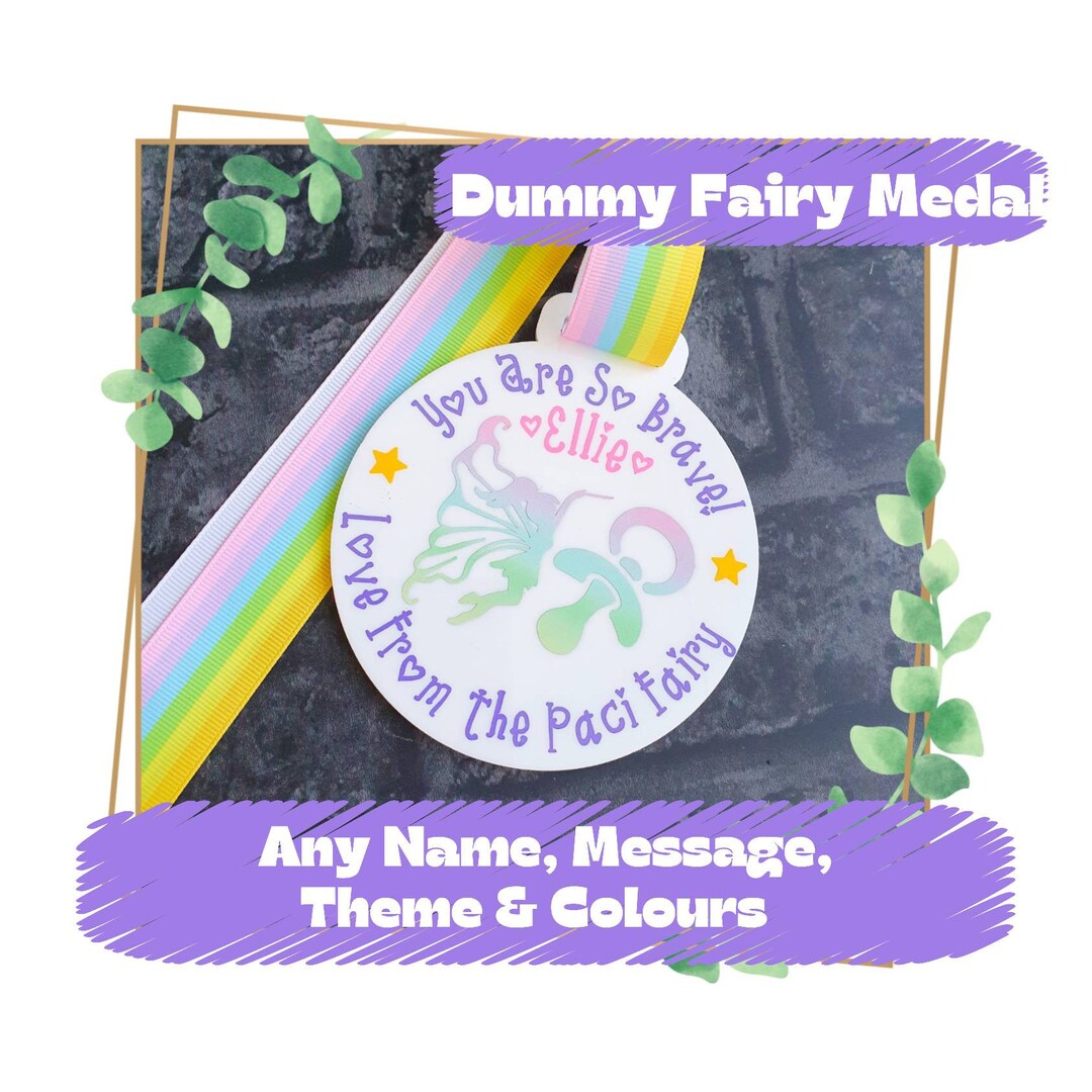 Dummy Fairy Gift for Girls Pacifier Fairy Gifts for Children Etsy UK