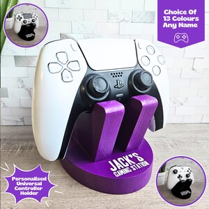 Cool Controller Holder, Game Controller Stand, Gaming Desk Accessories, Controller Storage, 18th Birthday Gifts For Boys, Nerdy Boyfriend image 19