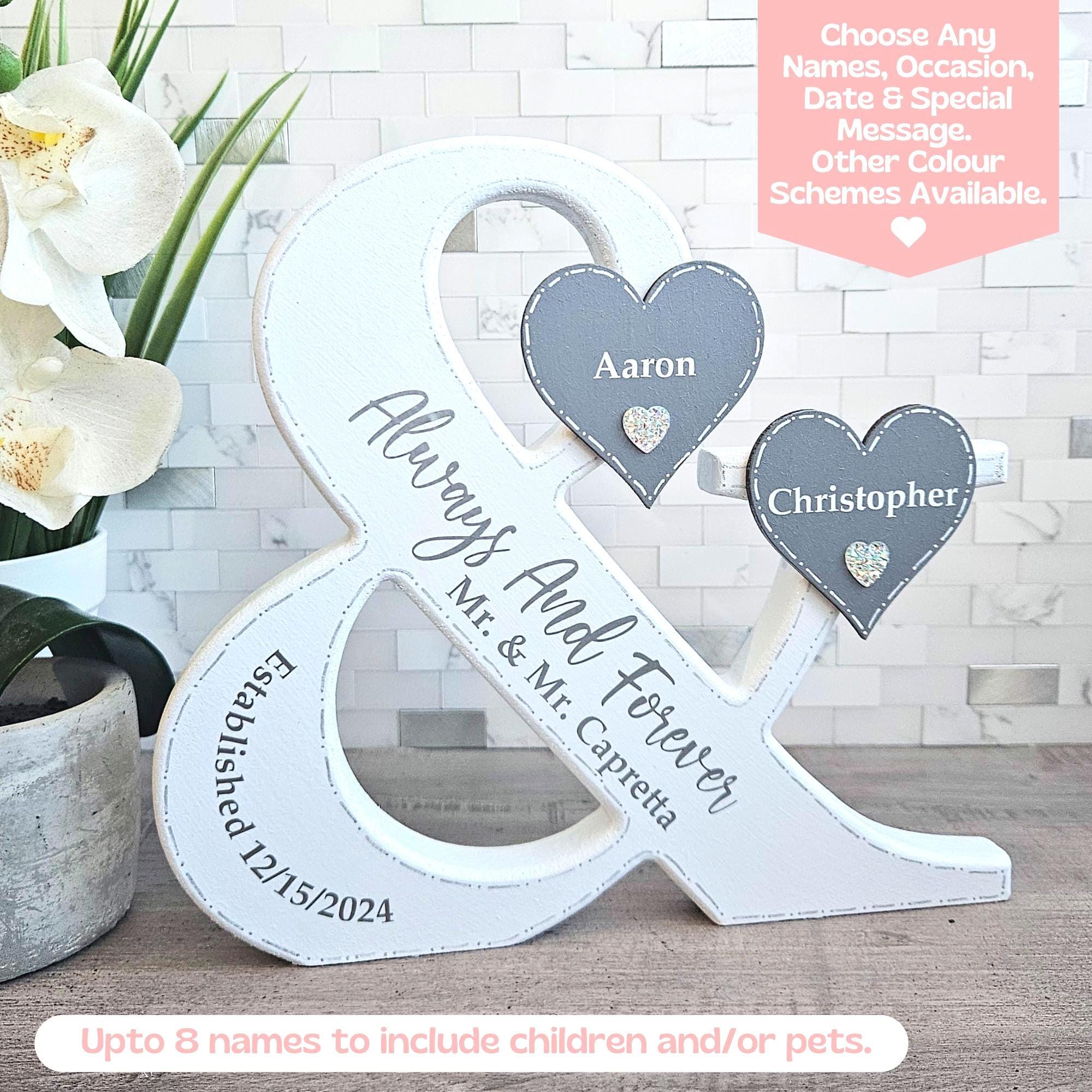 Personalized Naughty Old Couple Christmas Ornament