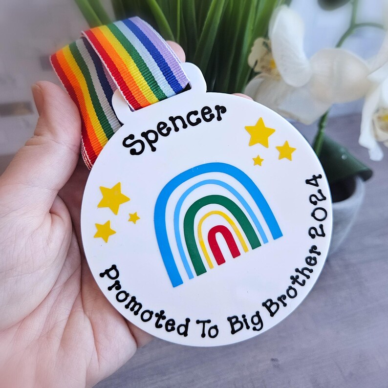 I’m Going to Be A Big Brother Present, Named Medal, Promoted to Big ...