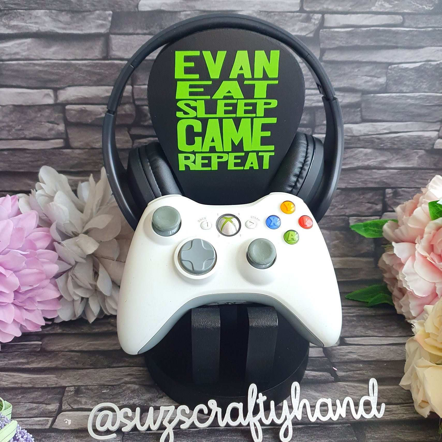 Gaming Station Headphone Xbox Controller Stand Switch Etsy