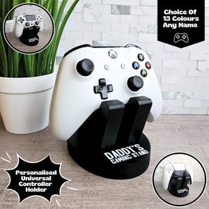 Cool Controller Holder, Game Controller Stand, Gaming Desk Accessories, Controller Storage, 18th Birthday Gifts For Boys, Nerdy Boyfriend image 16