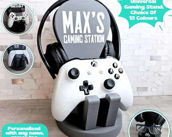 Gaming Dock, Game Controller Stand, Gamer Birthday Gifts For Husband, Gamer Gift For Him, Teen Boy Gift, Gaming Boyfriend Gift, Gamer Boy