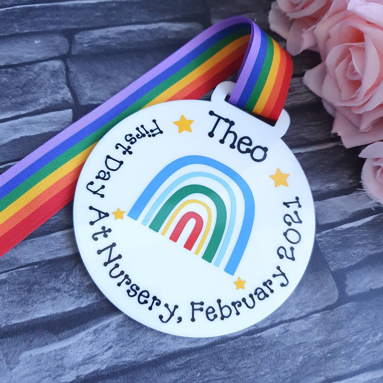 First Day at Preschool Graduation Gift First Day of School Etsy UK