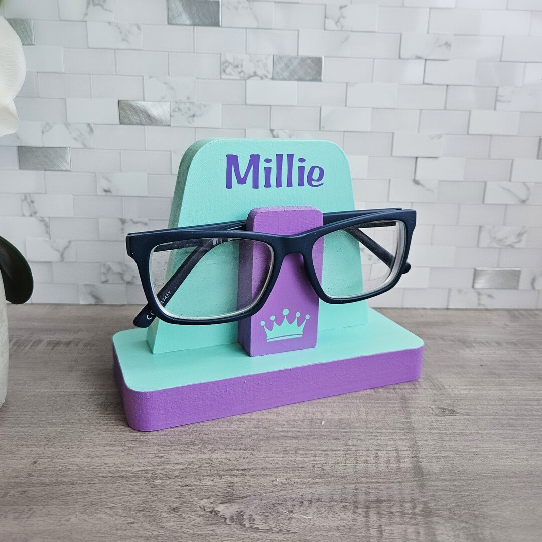 Princess Glasses Holder Personalised Tween Girl Gifts Etsy